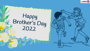Happy National Brother's Day 2022 Greetings, Messages, HD Wallpapers, Wishes, Images & SMS 